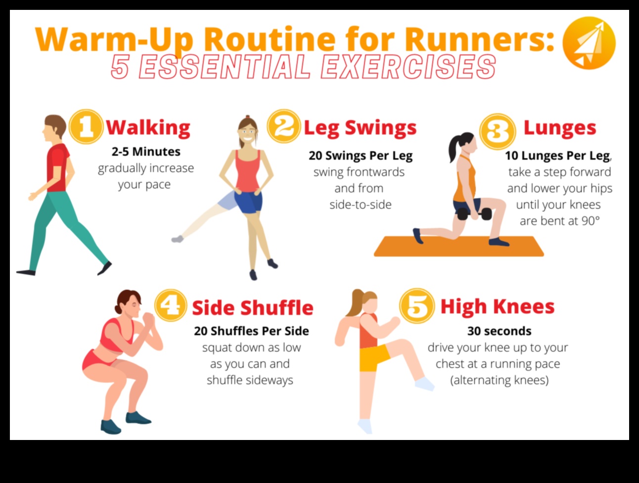 מהיר ומוזר: תרגילי חימום לא שגרתיים לגישה שובבה