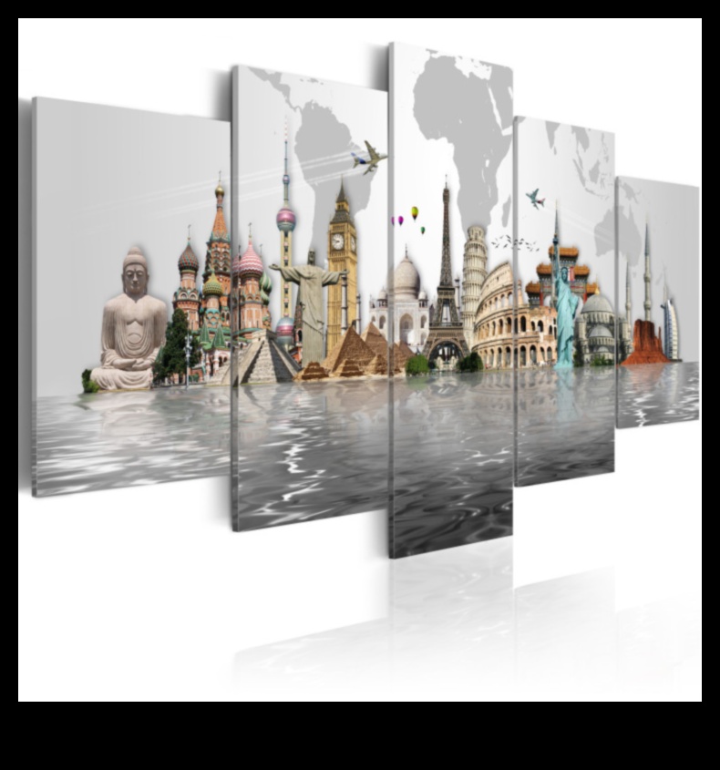 ציוני דרך בדי תרבות המציירים את העולם 3 בדי תרבות: ציור העולם עם ציוני דרך