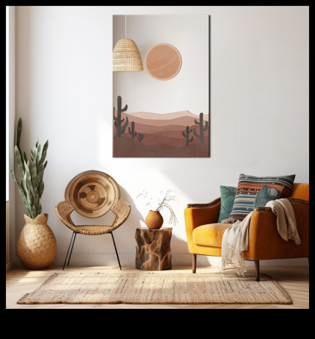 שלווה שקיעה: אמצו את האווירה הבוהמית בסטייל