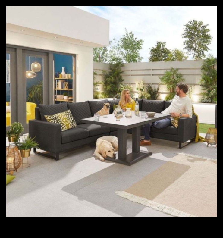 נסיגה קורנת: צלול לתוך עולם ריהוט הגן