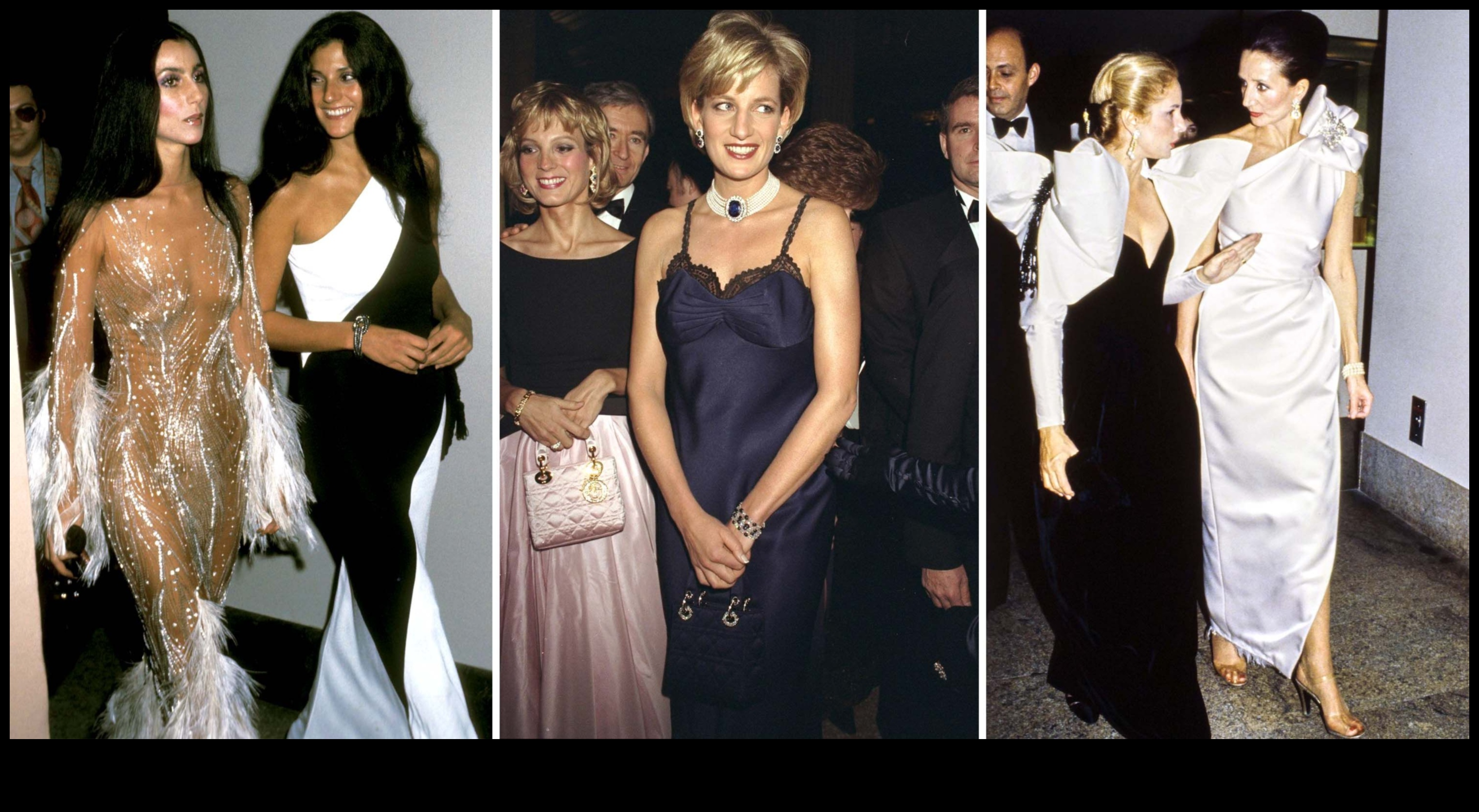 וינטג' זוהר על השטיח האדום מבט אחורה על הגאלה הזוהרת 4 גאלה זוהרת: תלבושות וינטג' עולות על השטיח האדום