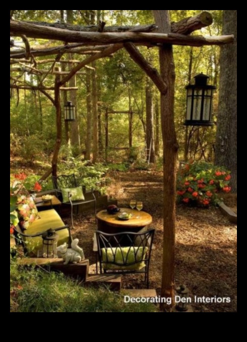 טבע קסום: גלה את הפיתוי של ריהוט גן שיקי