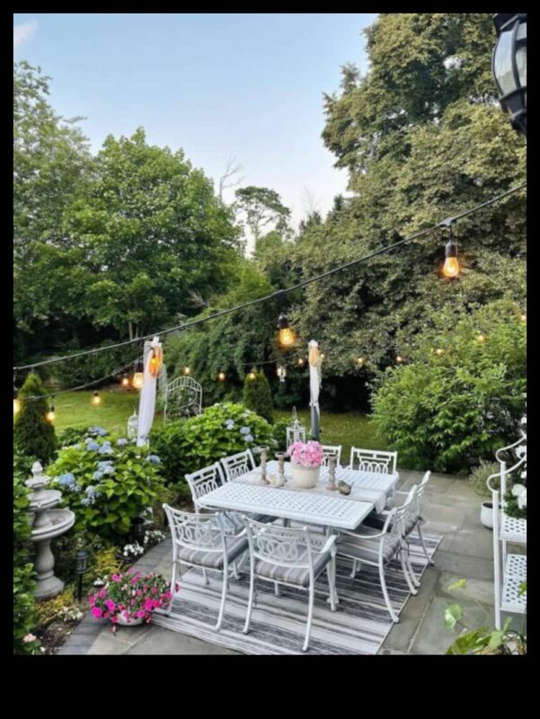 טבע קסום: גלה את הפיתוי של ריהוט גן שיקי