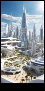 אוטופיה עירונית: מדמיינת נוף עירוני אופנתי