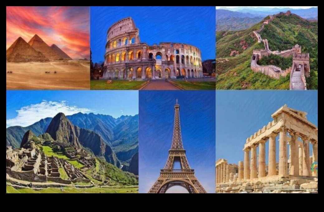 נופי מורשת: חקר פנורמי של פלאים היסטוריים