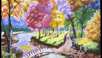 קנבס של הטבע: חובקת יופי באמצעות אמנות גן